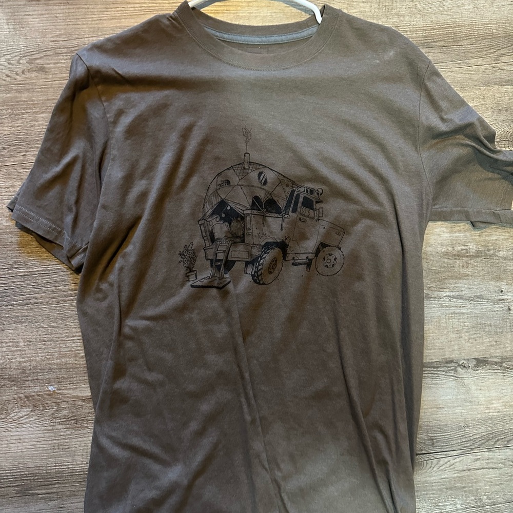 The North Face Brown Graphic Men's T-Shirt